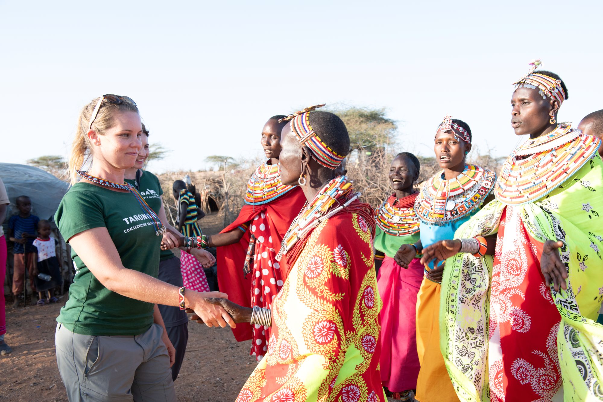 Taronga team meeting the communities in Kenya