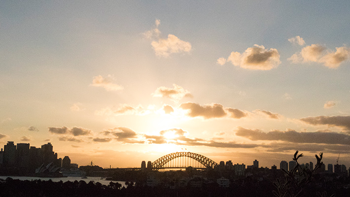 View from Taronga Zoo Sydney