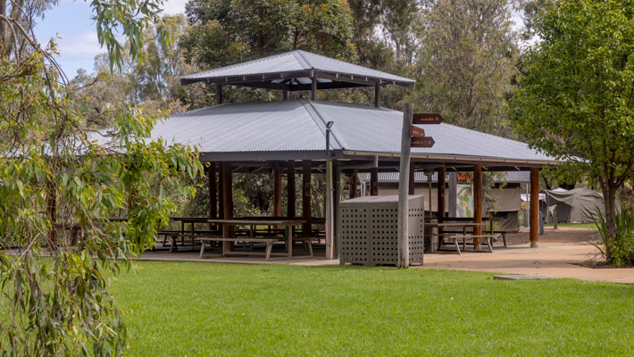 Billabong camp facilities 