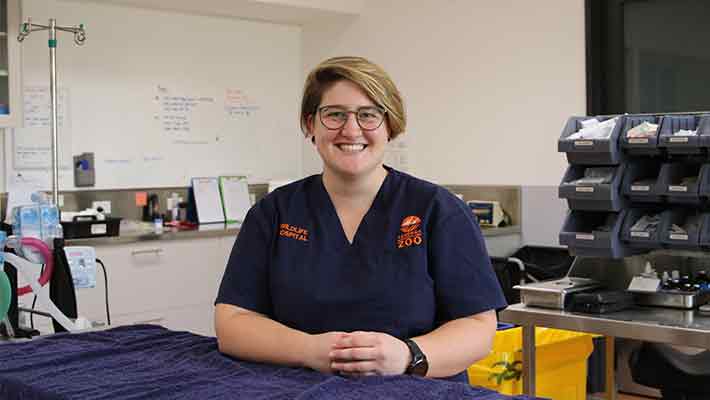 Nurse at Western Plains Zoo