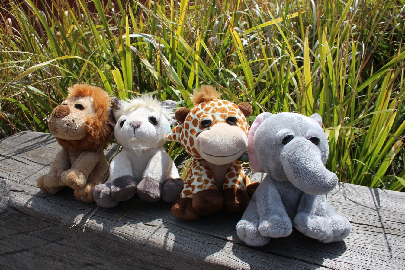 Animal plush toys