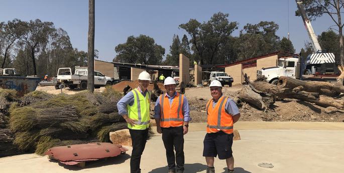 The Waterhole takes shape